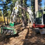 image of Brushhound masticator clearing brush in Truckee CA
